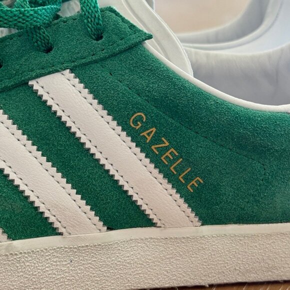 Men's Adidas Gazelle - Green - Picture 4 of 4